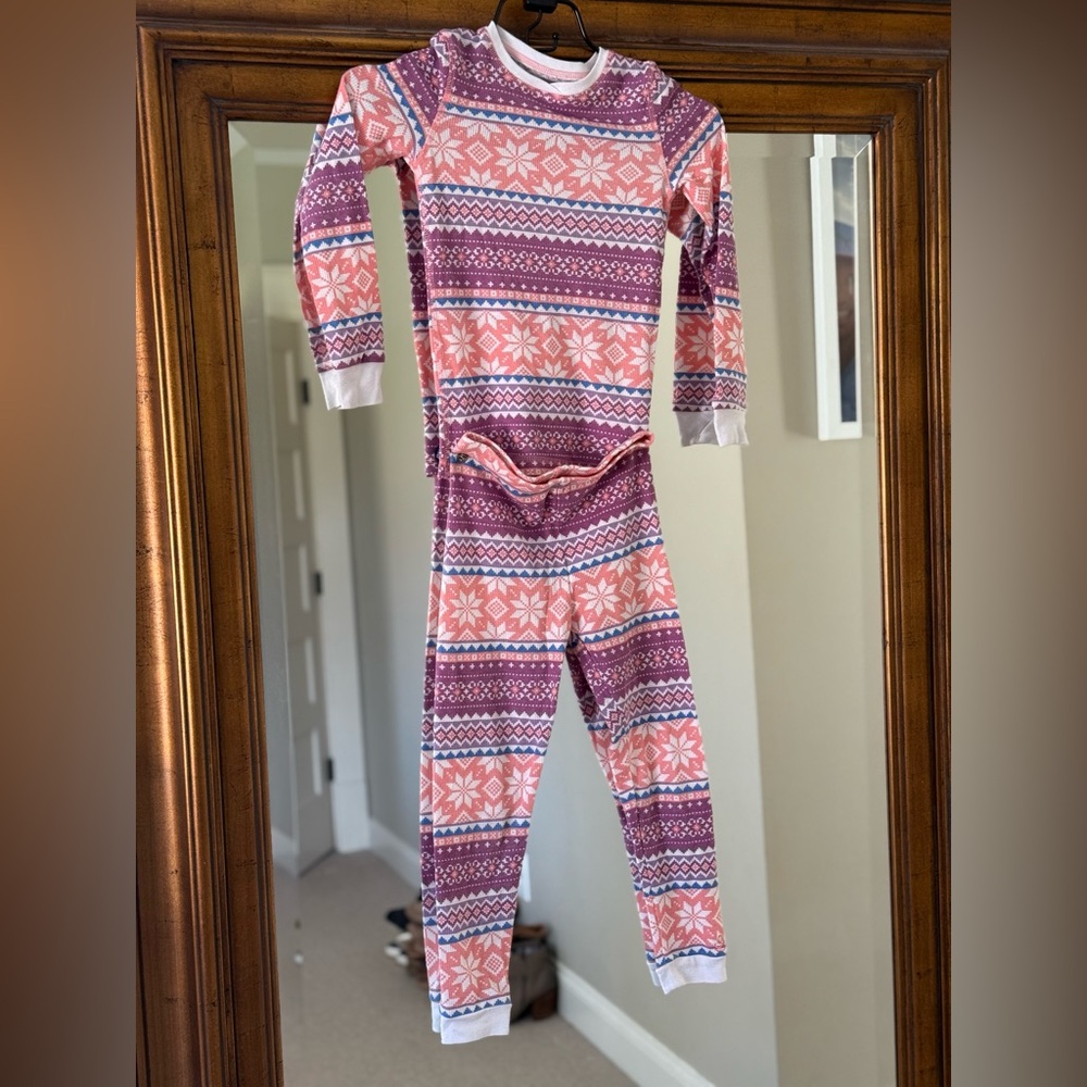 Cuddl Duds Kids Pajama Set - Pink and Purple